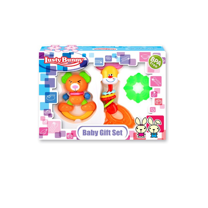 GIFT SET TOYS ISI 3 / MAINAN SET BAYI (LB-1407)