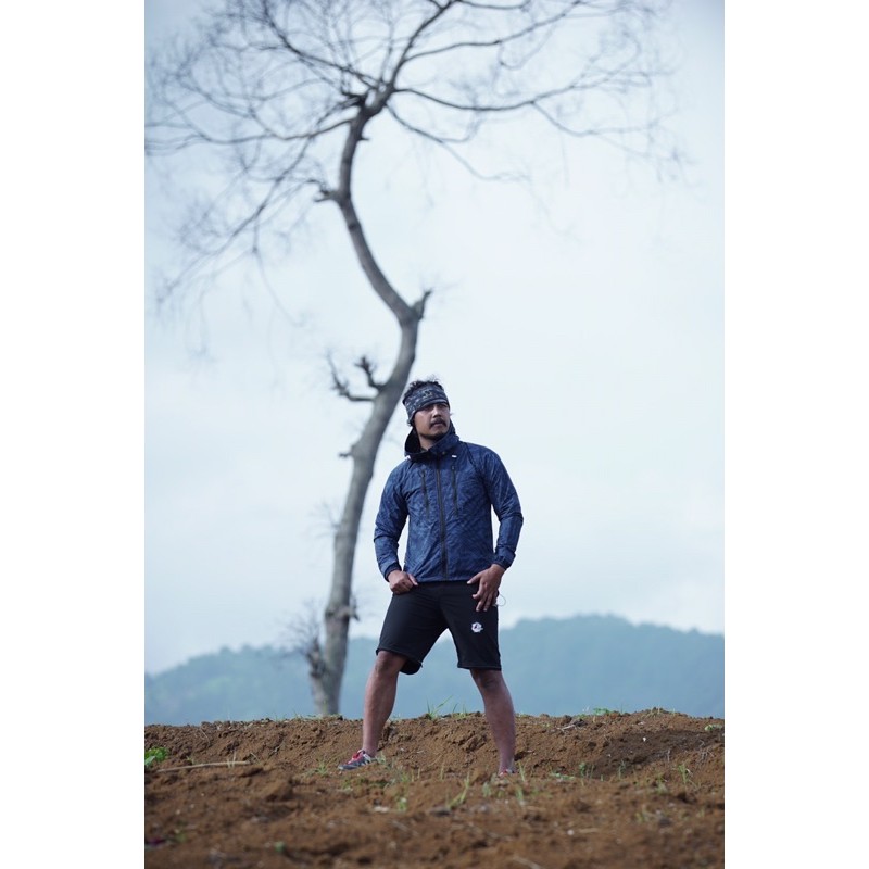 jaket running prau biru ads