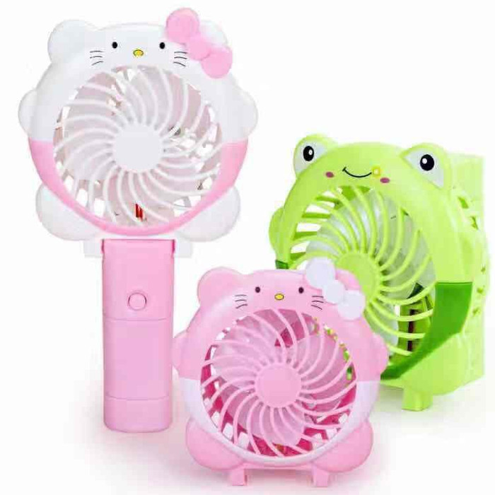 Kipas Angin Lipat Karakter Kartun Handy Mini Fan SX-113