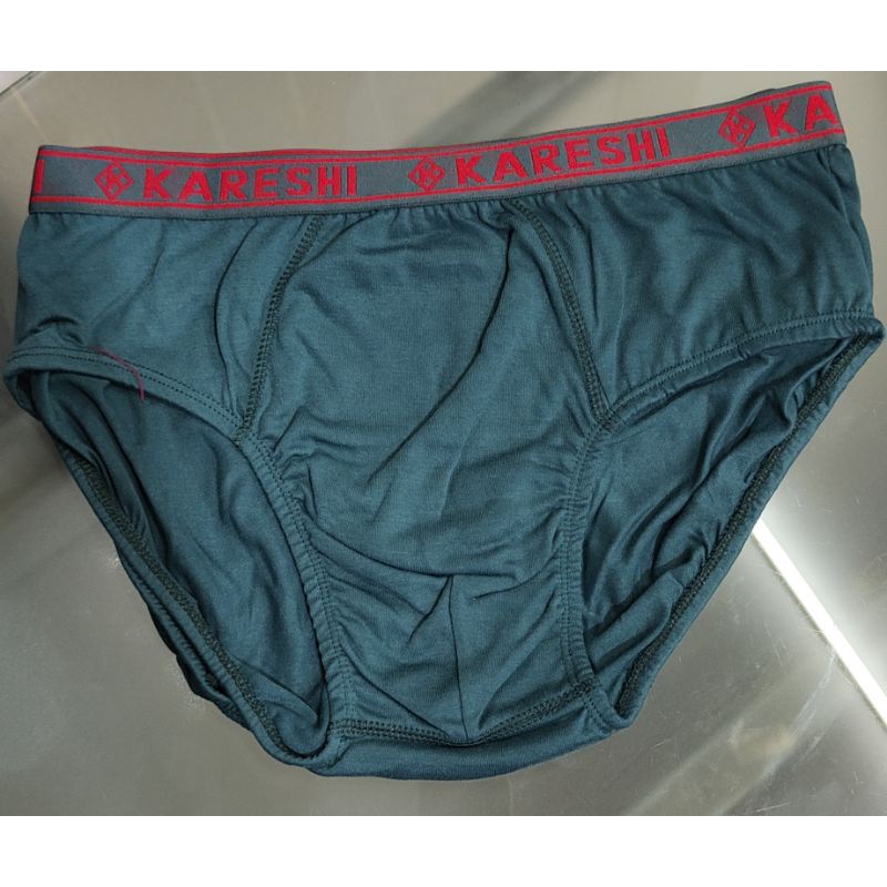 3 Pcs /BEEE_91 | Celana Dalam Pria Kareshi Karet Boxer  Segi 3