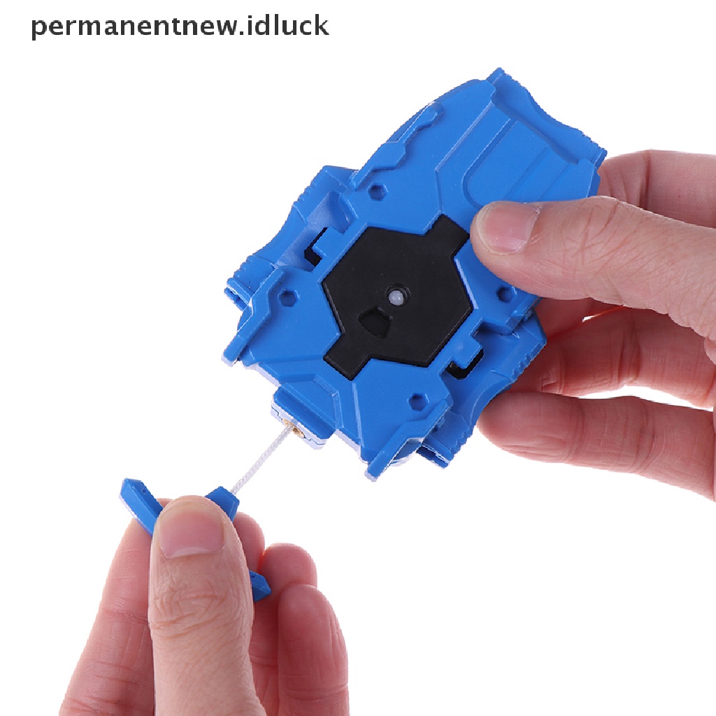 Mainan Beyblade beylauncher burst string launcher Warna Merah Oranye Biru Hijau Putih