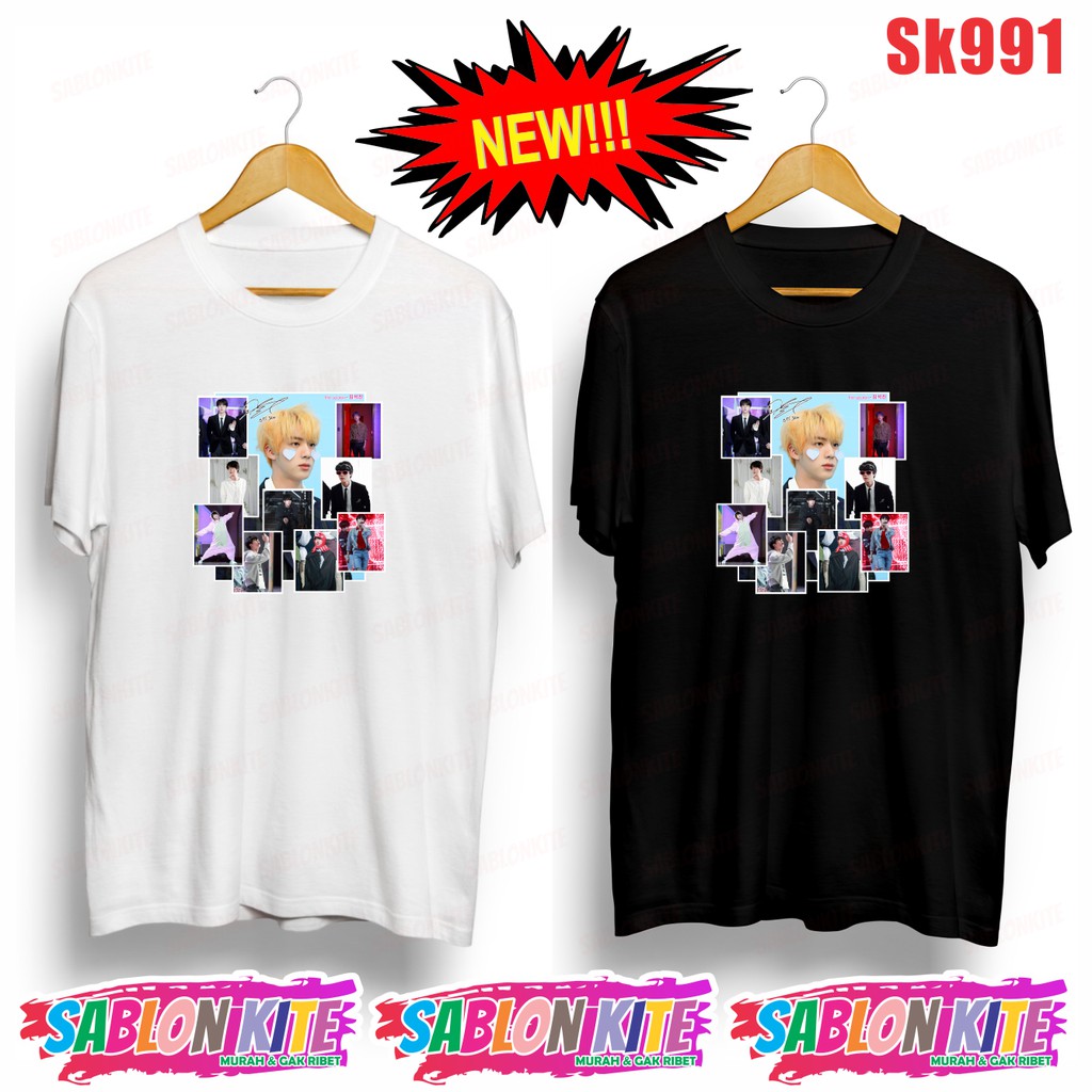 MURAH!!! KAOS KPOP SEOKJIN JIN SK991 BYK WARNA FG JK  SG JH JIN JM V UNISEX COMBED 30S