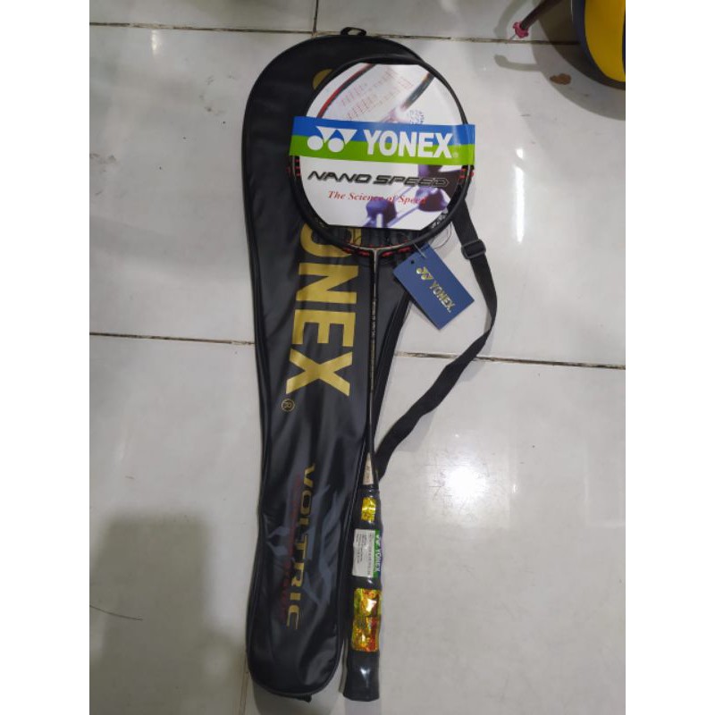 RAKET BADMINTON YONEX CARBONEX 15/21/25/35 SP BONUS TAS+GRIP KARET.