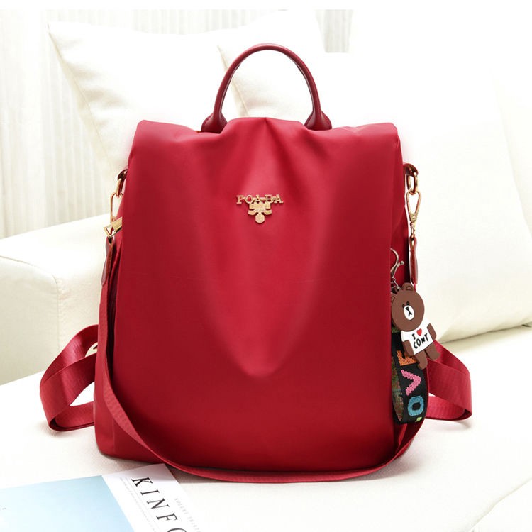 2019 Tas Ransel Wanita Bahan Kain Oxford Anti Air Untuk Travel Shopee Indonesia