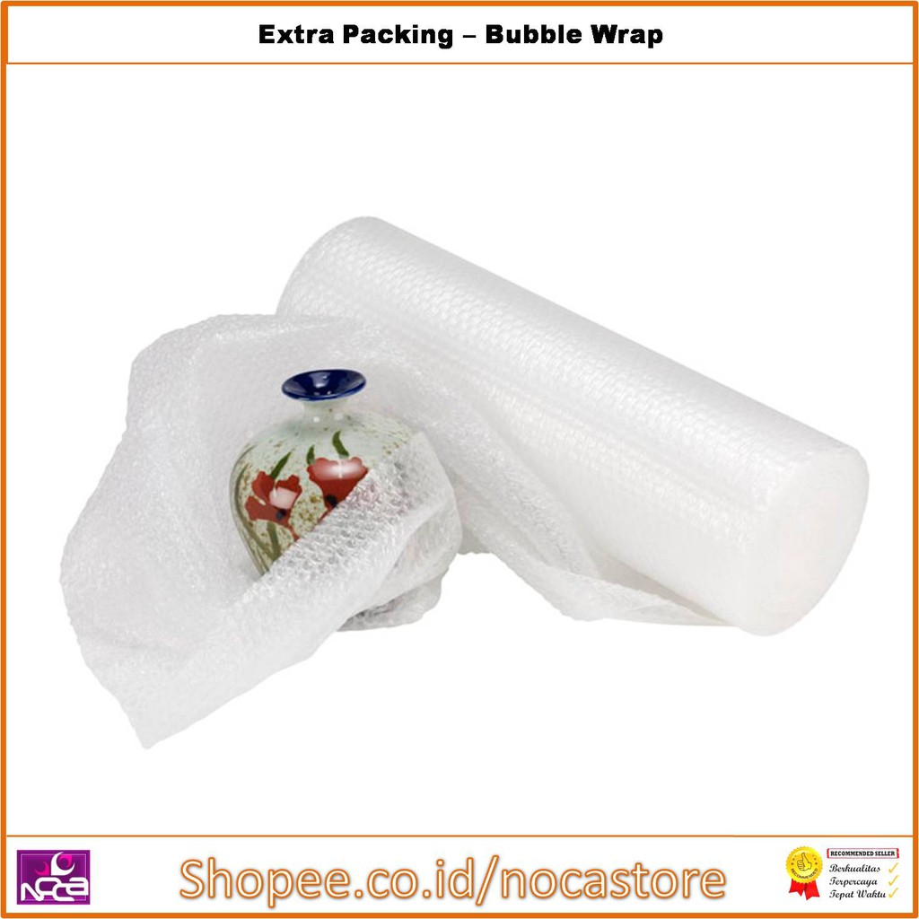 

Extra Packing Tambahan Buble BUBBLE WRAP SAJA TANPA DUS KArdus