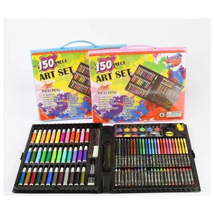 

Pensil Warna Alat Lukis 150 Pcs Crayon Set Anak