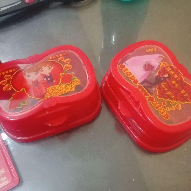 Kotak Sabun Wedding Sangjit Isi 2 Pc