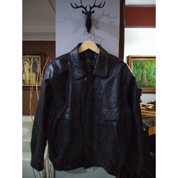 jaket kulit YSL (size XL)