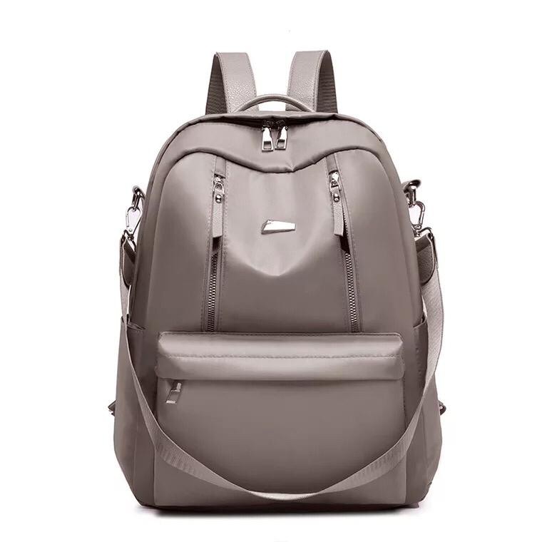 JK U4225 1KG MUAT 2PCS TAS BACKPACK RANSEL BAHAN NILON FASHION IMPORT C8203 T503