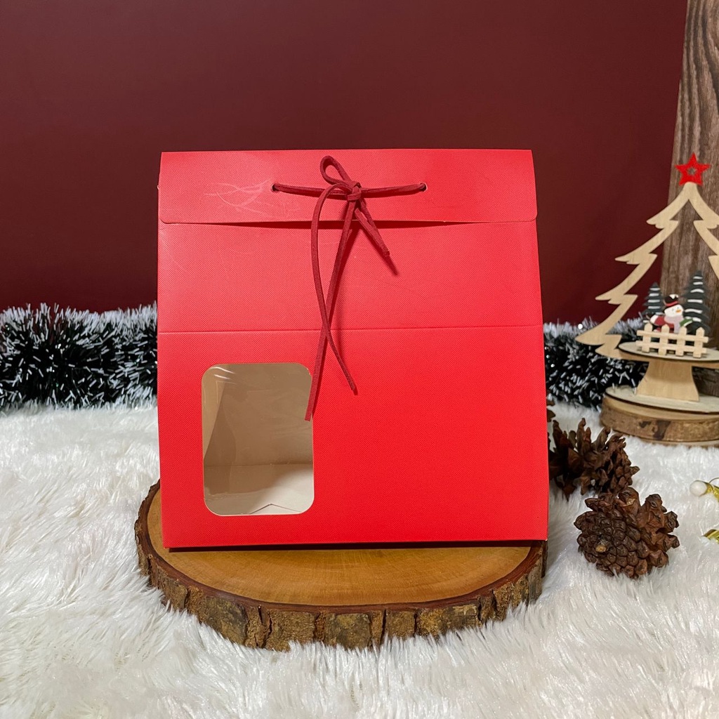 

Kotak Hampers Model Rumah (Merah)