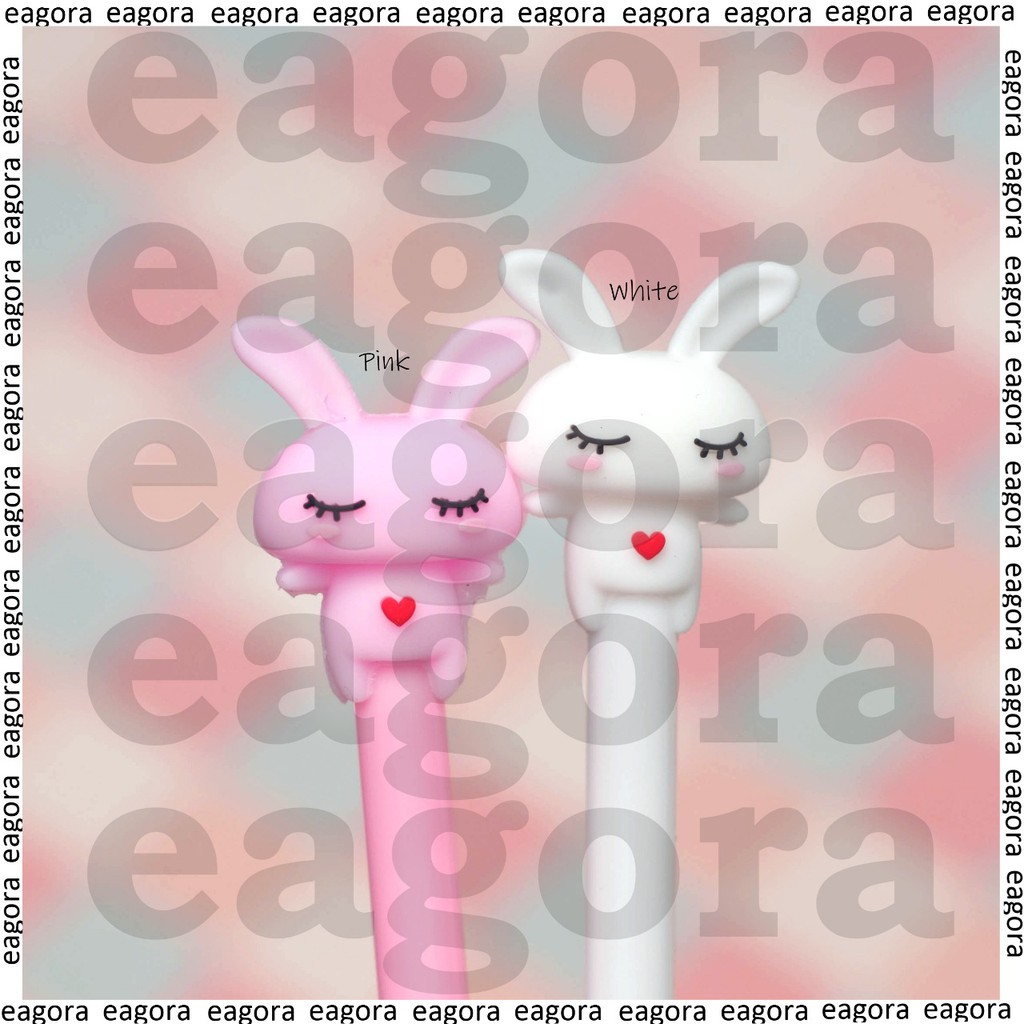 

Pulpen Gel Kelinci Rabbit Pena Lucu Bolpen Ballpoint Unik