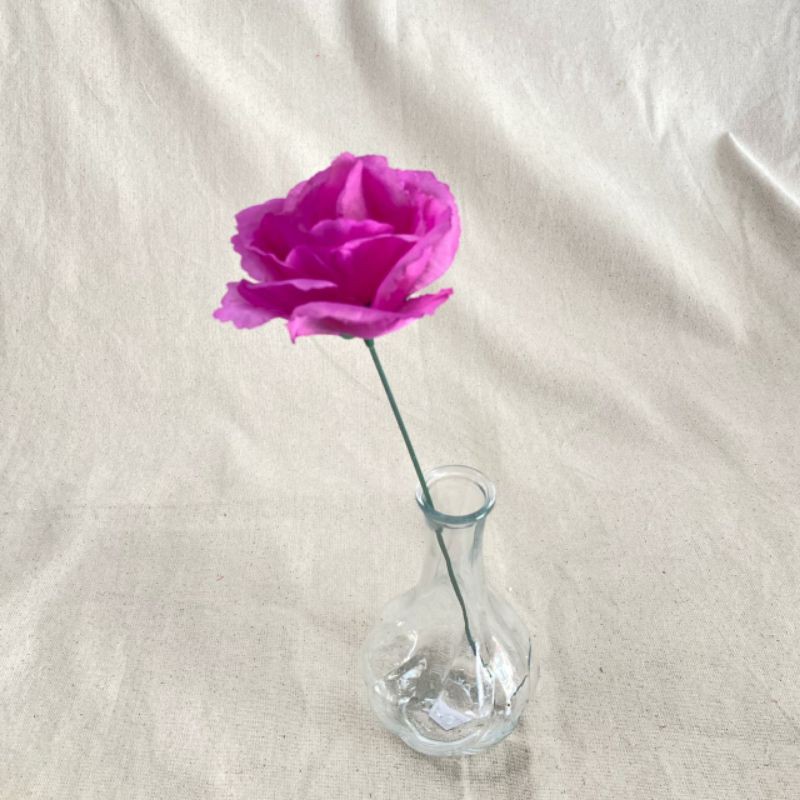 Bunga Artificial Rose FL X1 Bunga Artificial / Bunga Plastik / Bunga Dekorasi / Pernikahan-Ungu