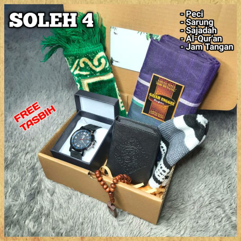 Hamper Cowok Muslim / Giftbox Jumatan / Kado Ulang Tahun / Wisuda / Hadiah / Souvenir /