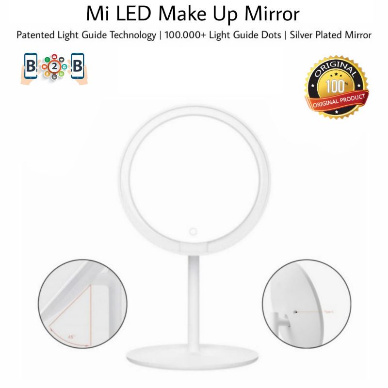 MIJIA LED MAKE UP MIRROR - Kaca Dandan Cermin