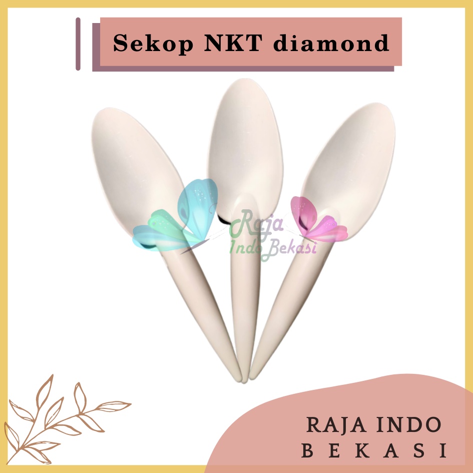 Sekop Diamond Putih Sekop Plastik - Sekop Taman Sekop Mini Untuk Berkebun Tanaman Bukan Sekop Garuk