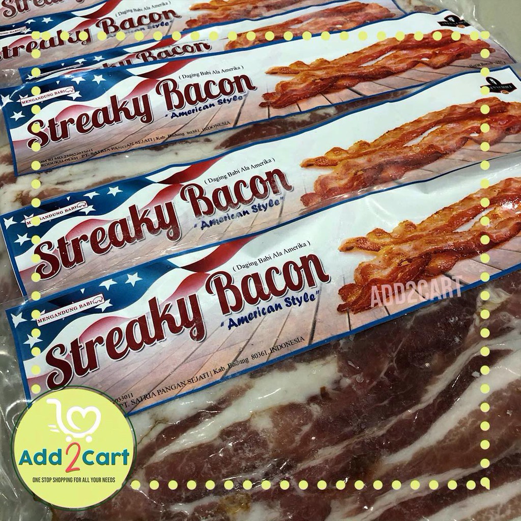 

SVEN'S CHOICE - CLASSIC AMERICAN STREAKY BACON - 250 gr