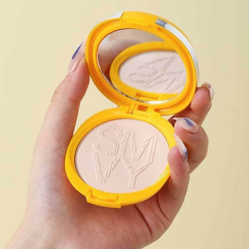 Medan Termurah Bedak Padat Wajah Waterproof SVMY Make Up Compact Powder Lightening