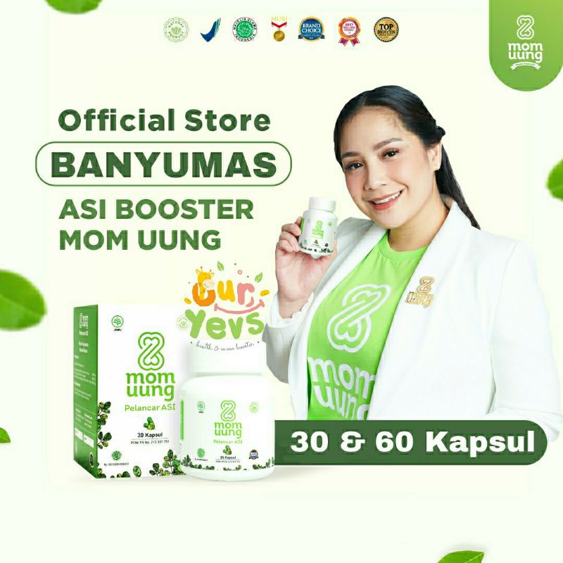 ASI BOOSTER MOM UUNG 30 &amp; 60 KAPSUL / MOMUUNG PELANCAR ASI PURWOKERTO BANYUMAS