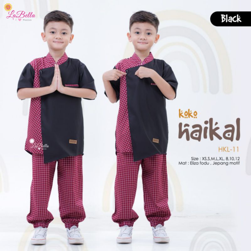 koko haikal | koko labella | koko anak usia 3-12th
