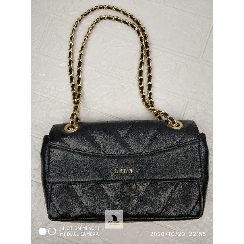 DKNY Quilted Shoulder Bag Authentic