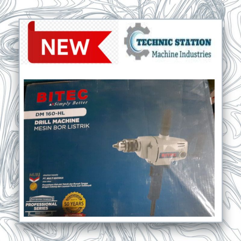Mesin bor 16mm rotary drill DM160 BITEC DM 160 HL Original Heavy Duty