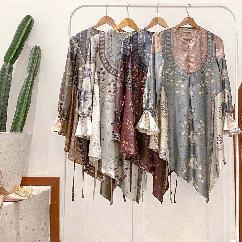 Wearing Klamby - Rafflesia Blouse