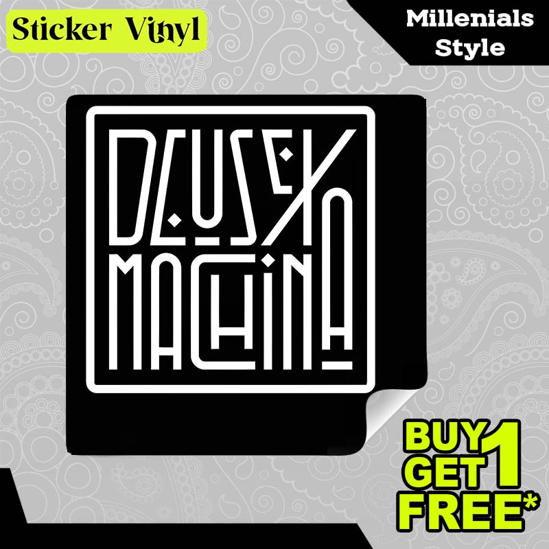 

Stiker Sticker Deus EX Machina Square Gambar Unik Desain Keren dan Kekinian Aesthetic Bahan Vinyl Satuan Anti Air