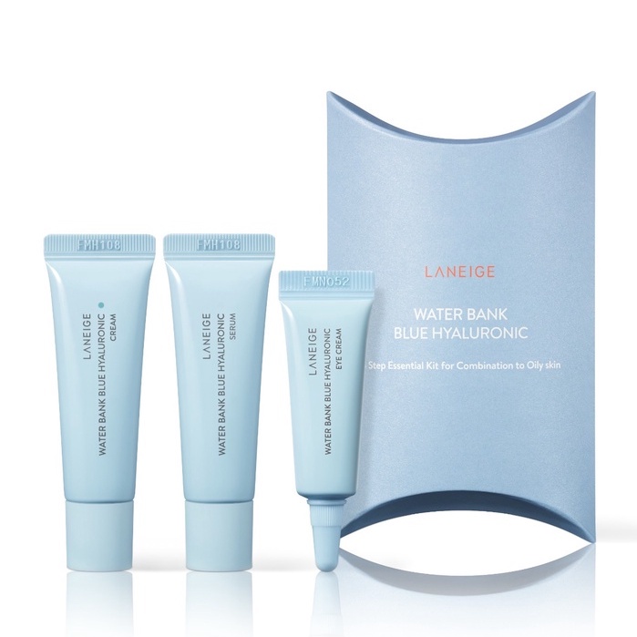 Laneige Water Bank Blue Hyaluronic 3Step Travel Size