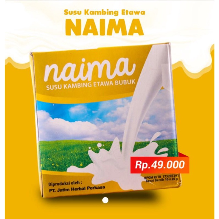 

susu kambing etawa naima