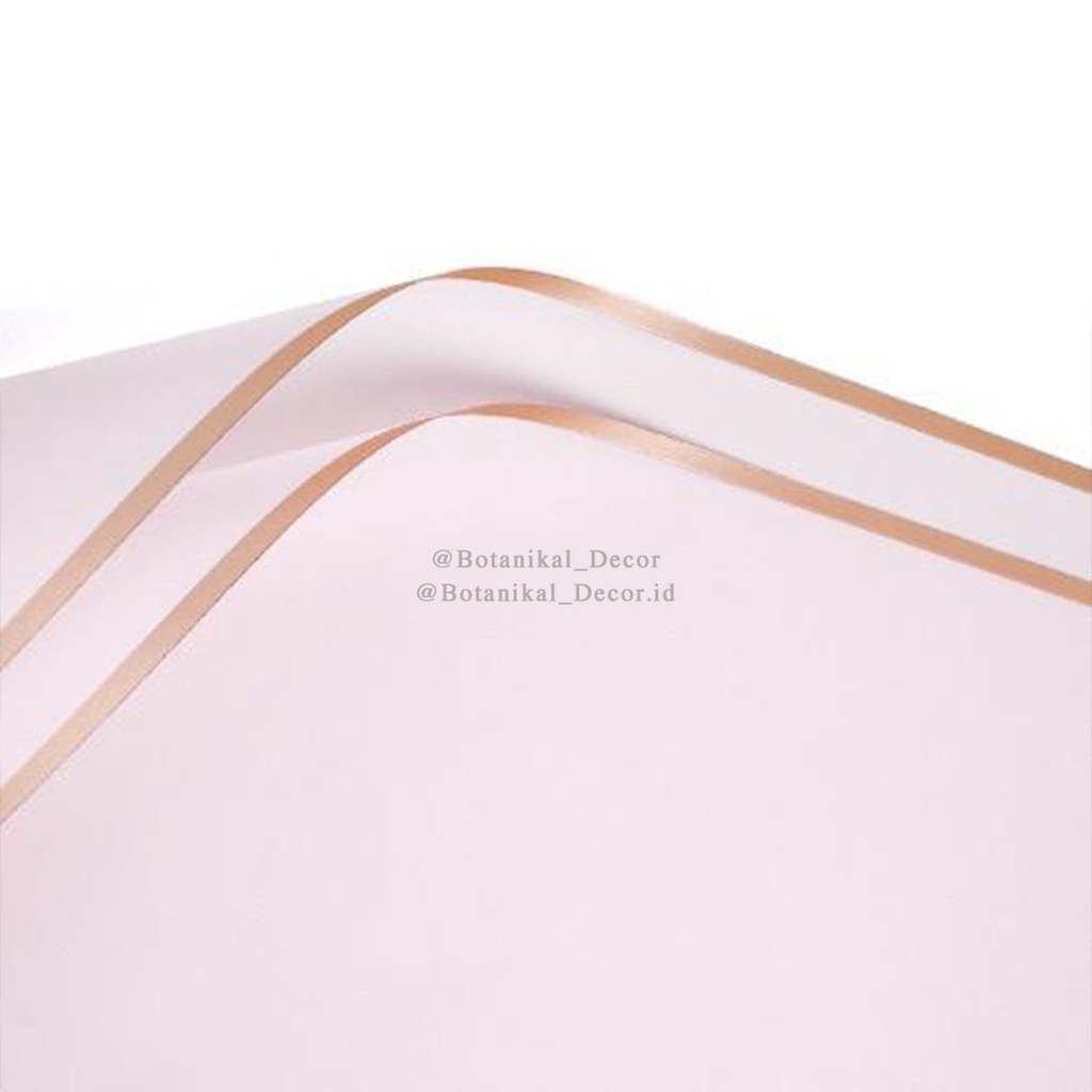 Flower Wrapping Cellophane Paper Kertas Stick Card Holder Stik Bouquet Buket Bunga Buket Bouquet Cake-LAVENDER