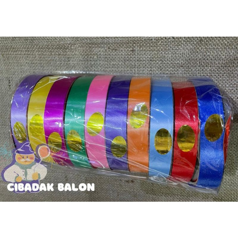 

Pita Kado 3/4" / Pita Plastik Polos / Pita Jepang 2 cm / Colour Ribbon
