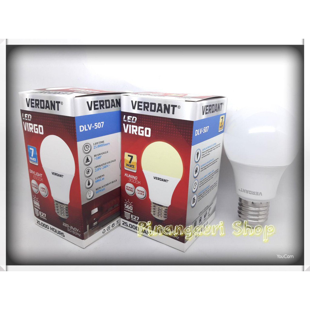 Lampu Led - Led - Lampu Led Kamar - Verdant Virgo 7W Bergaransi Putih Kuning Bergaransi Grosir