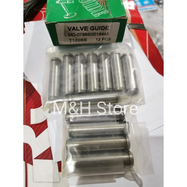 Valve guide bos klep t120ss futura 12pc