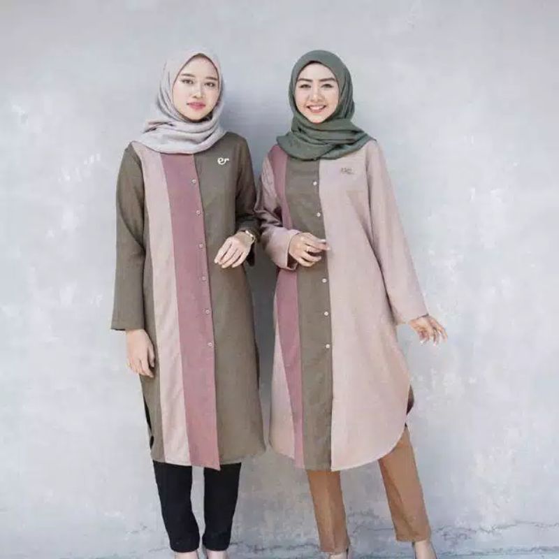 [COD] Dara Tunik Baju Wanita Atasan Muslim