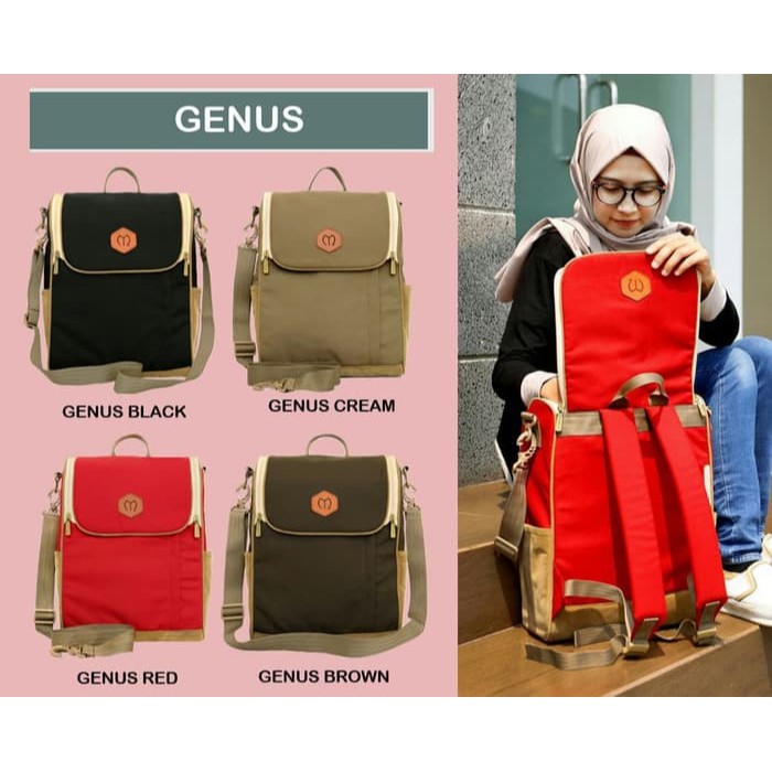 Tas Backpack Wanita Tas Ransel Molluca