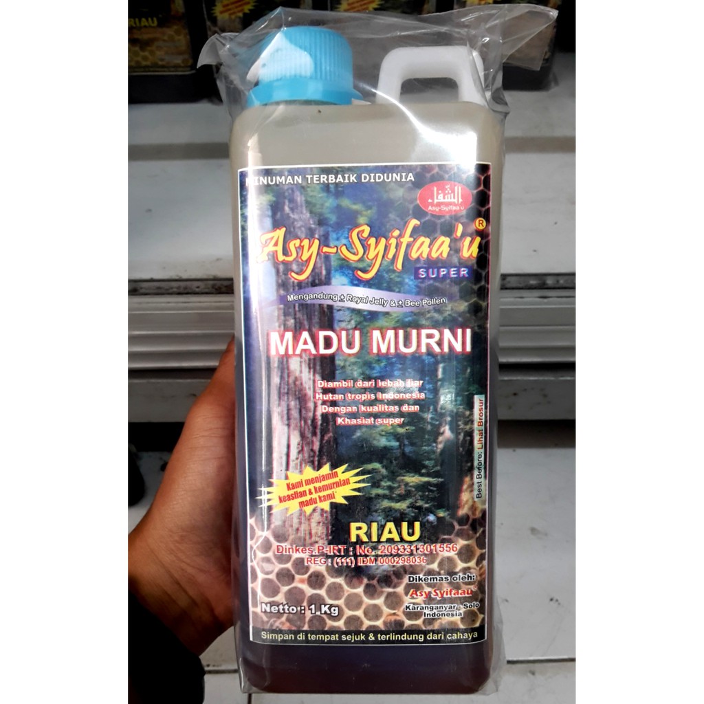 

Asy Syifaau Madu Murni 1Kg
