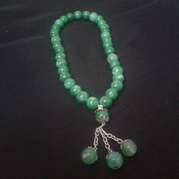 HOTSALE Tasbih 33 dan Tasbih 99 Batu Giok Asli