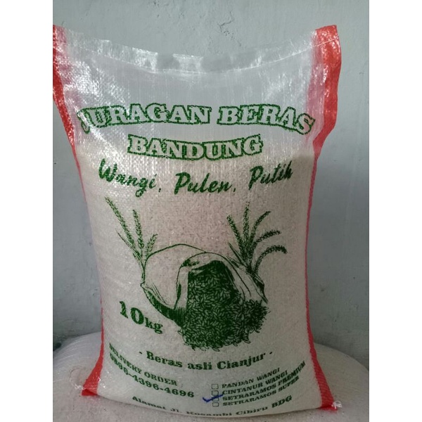 

BERAS SETRA RAMOS CIANJUR WANGI,PULEN 10KG