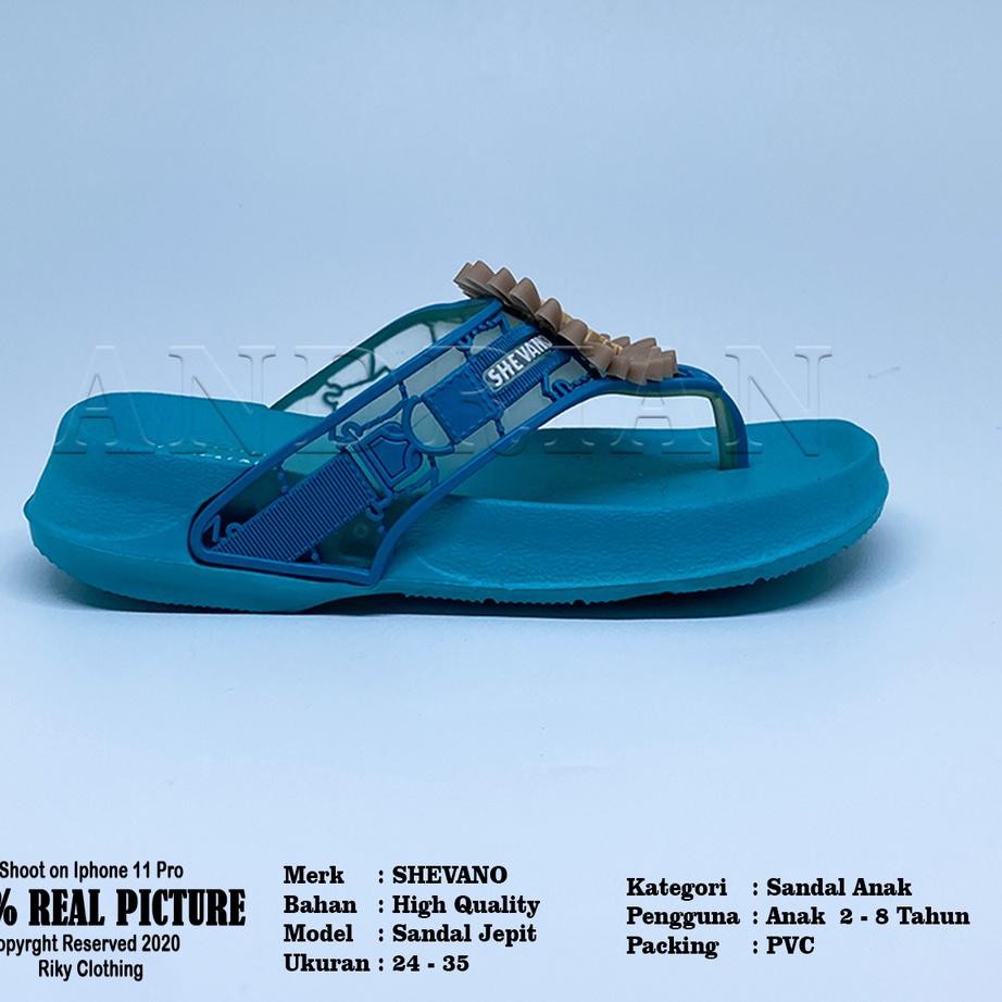 Bayar Dirumah 11.11 Sandal Anak Perempuan Sandal Jepit Shevano 142 Matahari Terbaru [KODE PRODUK 9]