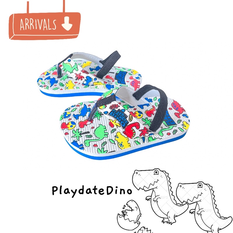 Sepatu Sandal Anak Laki Laki Cowok Perempuan Bayi Balita Kids 1 - 2 Tahun Antislip Dinosaurus / Sepatu Sendal Anak Bayi Laki Laki Perempuan 1 2 Tahun Sandal Bayi Laki Laki Perempuan 1 Tahun Belajar Berjalan Antislip