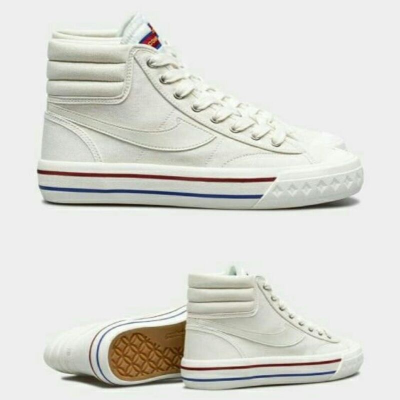 SEPATU COMPASS RETROGRADE CREAM HIGH
