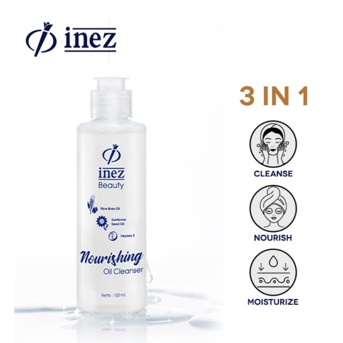 Inez Cosmetics Nourishing Oil Cleanser Easily Removes Waterproof Makeup 100 ml