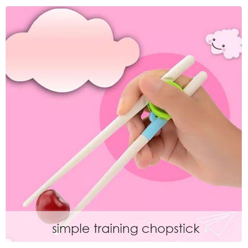 TRAINING CHOPSTICKS - Sumpit Belajar Anak Bayi/ Sumpit Anak Karakter / Sumpit