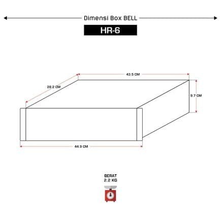 BOX BELL AMPLIFIER 5.1 HR-6 HR6 HR 6 STEREO AMPLIFIER HRSR BELL BGR BOX POWER AMPLI AUDIO 5.1 BELL