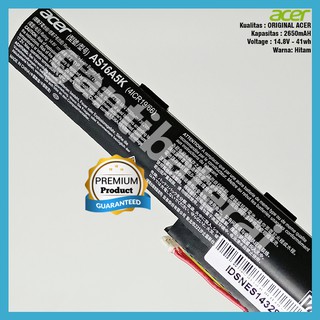 Baterai Acer Aspire ES 14 ES1-432 ES1 432 E5-475G AS16A5K | Shopee