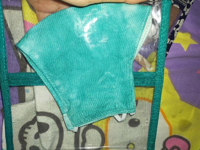 Masker Tye Die / Masker Motif Shibory 3 Lapis