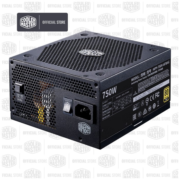 Cooler Master Power Supply V750 GOLD - V2 [MPY-750V-AFBAG-EU]