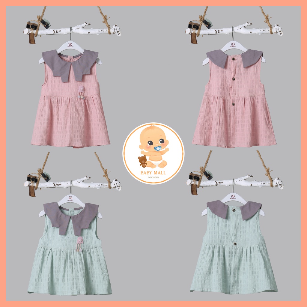 Babymall.id✨ MBQ KOREAN DRESS Vol.1 Baju Dress Korea Anak Bayi Perempuan 100% IMPOR PREMIUM