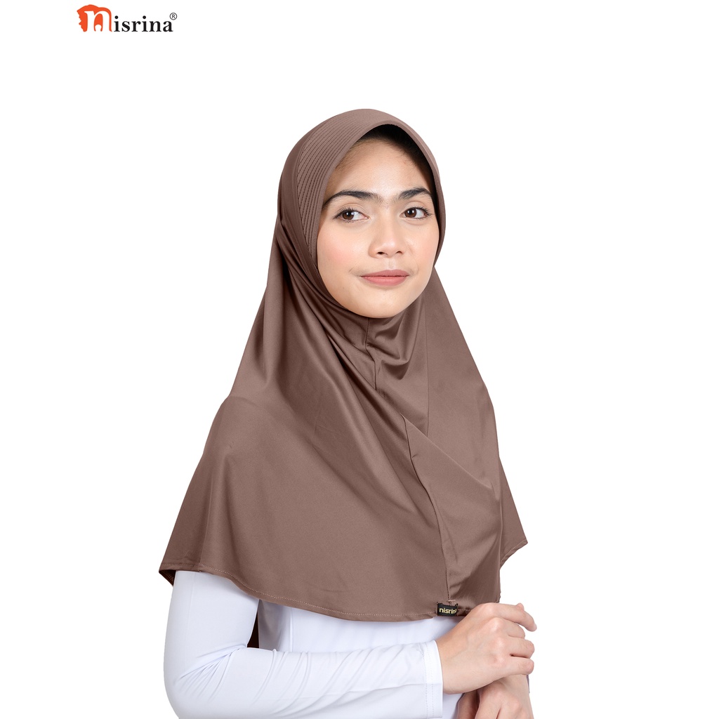 Nisrina Fashion Muslim Jilbab Instan Polos Citra Narurita-Milo