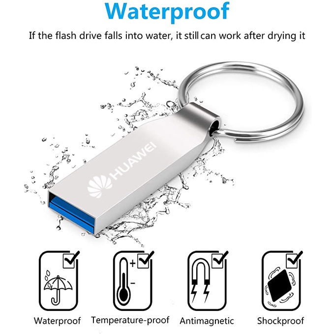 Huawei Flashdisk USB3.0 4GB / 8GB / 16GB / 32GB / 64GB / 128GB / 256GB / 512GB / 1TB